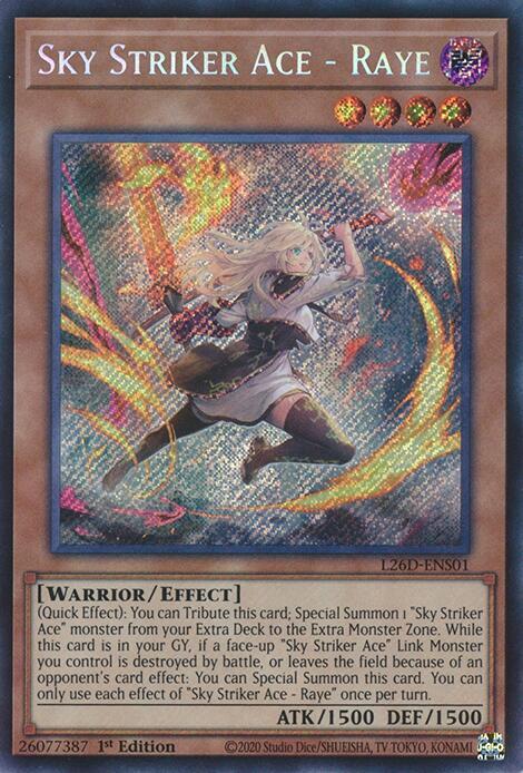 Sky Striker Ace - Raye Card Front