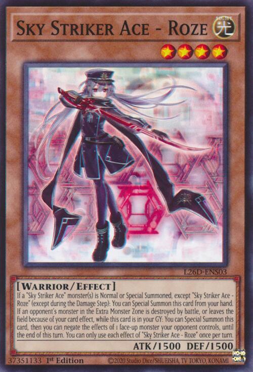 Sky Striker Ace - Roze Card Front
