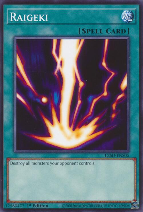 Raigeki Card Front
