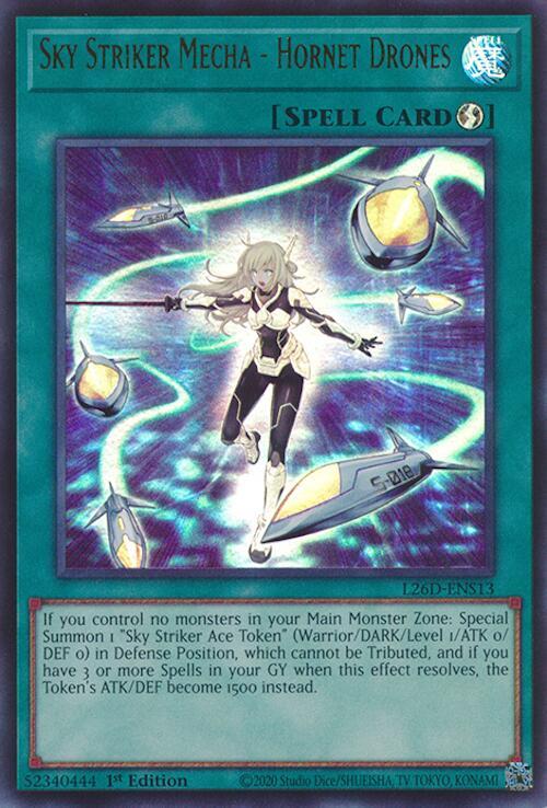 Sky Striker Mecha - Hornet Drones Card Front