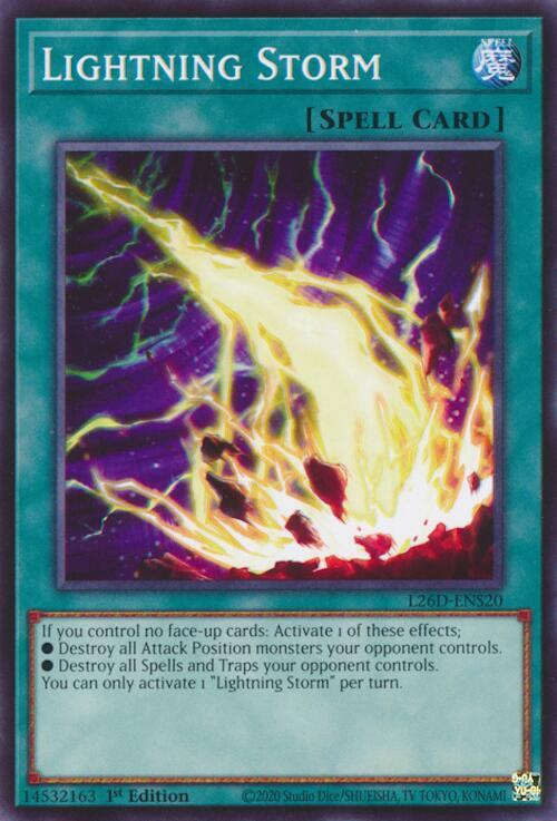 Lightning Storm Card Front
