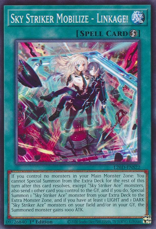 Sky Striker Mobilize - Linkage! Card Front