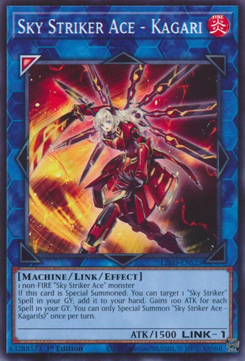 Sky Striker Ace - Kagari Card Front