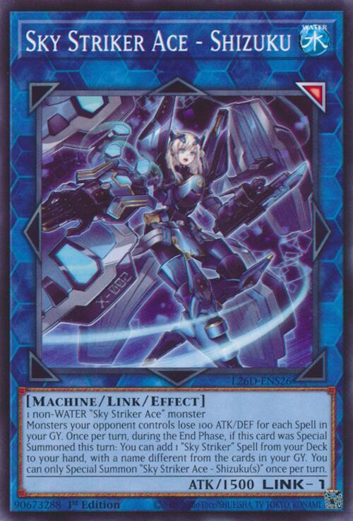 Sky Striker Ace - Shizuku Card Front