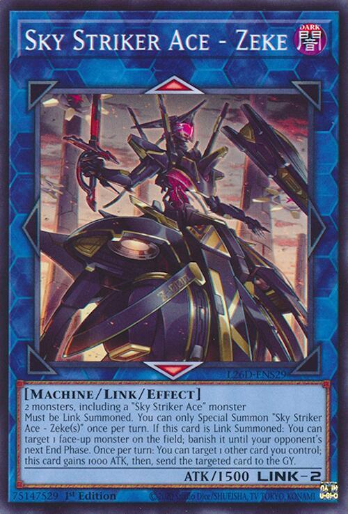 Sky Striker Ace - Zeke Card Front