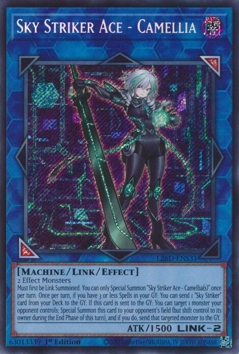 Sky Striker Ace - Camellia Card Front