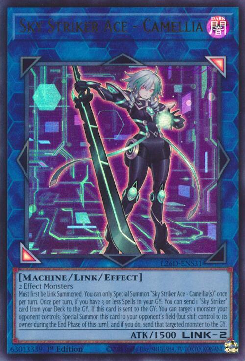 Sky Striker Ace - Camellia Card Front