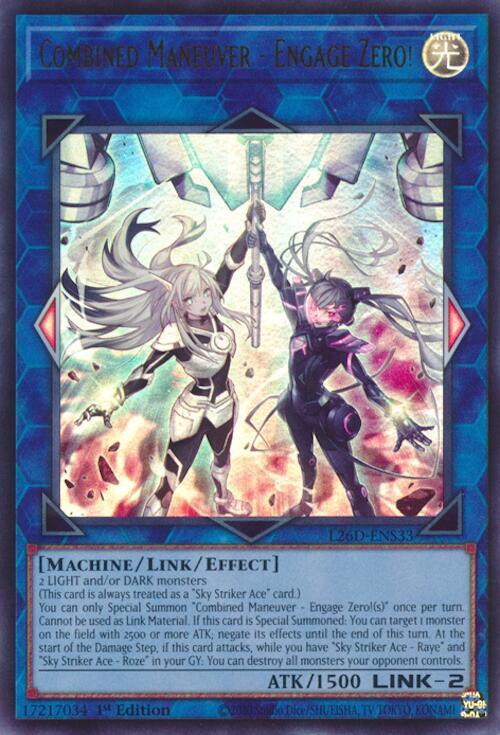 Combined Maneuver - Engage Zero! Card Front