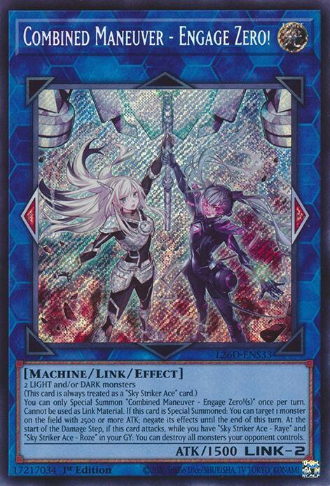 Combined Maneuver - Engage Zero! Card Front