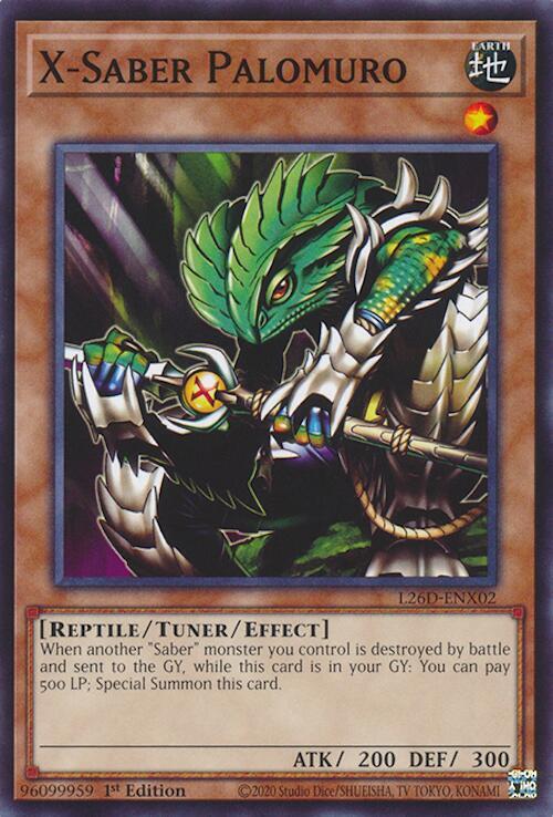X-Saber Palomuro Card Front