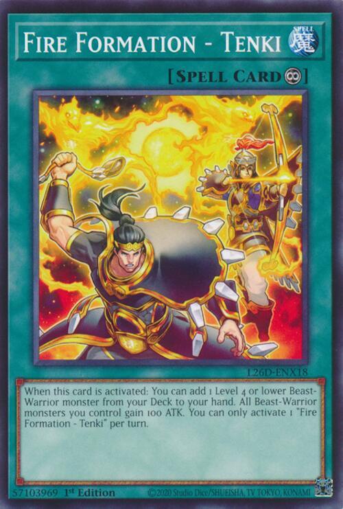 Formazione di Fuoco - Tenki Card Front