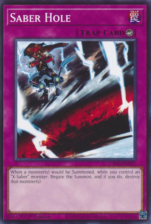 Agujero del Sable Frente