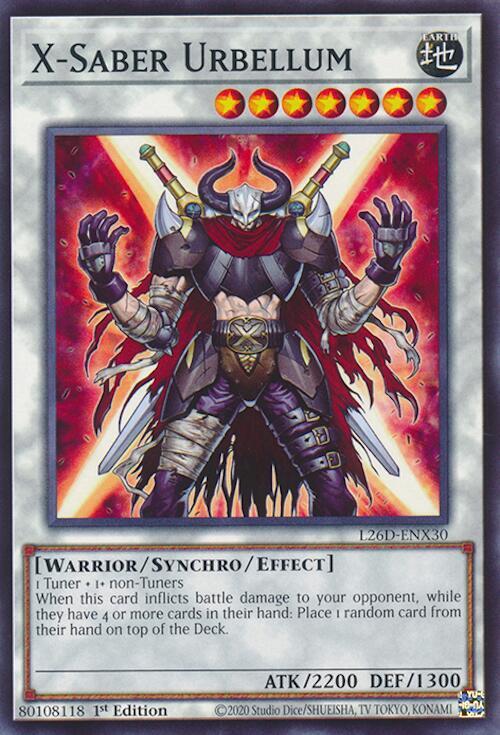X-Saber Urbellum Card Front