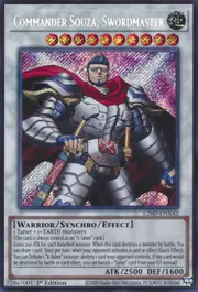 Comandante Souza, Maestro de la Espada