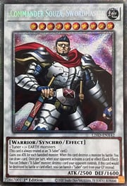 Commander Souza, Swordmaster · Starlight Rare X42