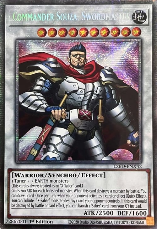 Commander Souza, Swordmaster Frente