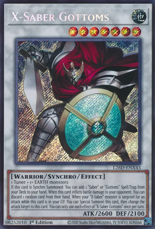 X-Saber Gottoms Frente