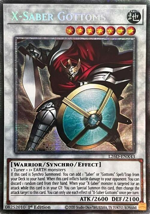 X-Saber Gottoms Frente