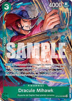 Dracule Mihawk Card Front