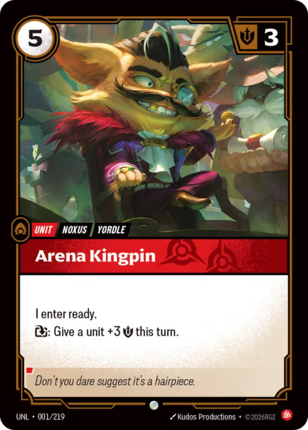 Arena Kingpin Frente