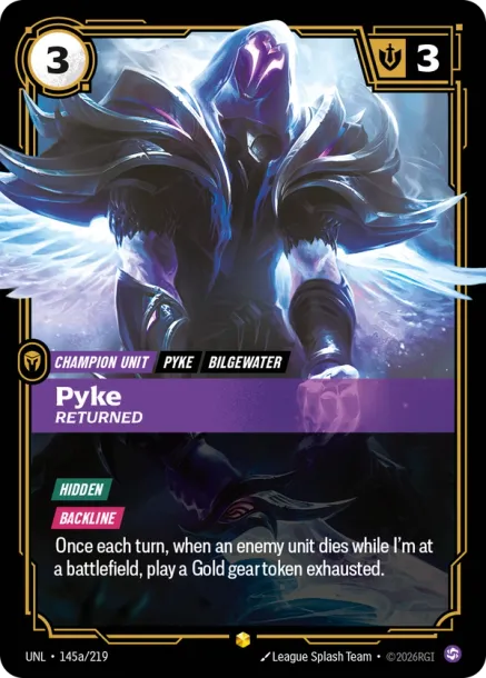 Pyke - Returned Frente