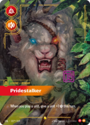 Rengar - Pridestalker · Showcase | Signed 227s