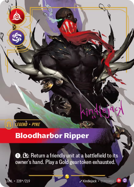 Bloodharbor Ripper Card Front