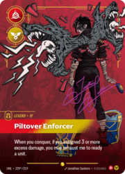 Vi - Piltover Enforcer · Showcase | Signed 229s