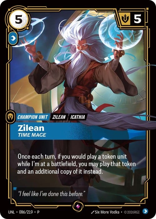 Zilean - Time Mage Card Front