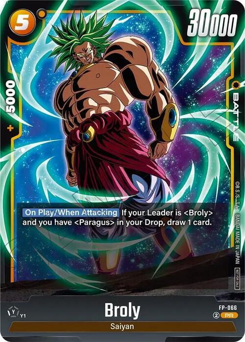 Broly Card Front