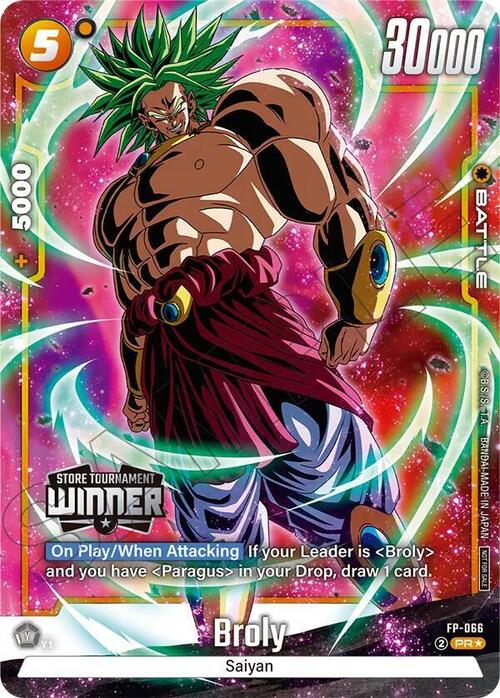 Broly Card Front