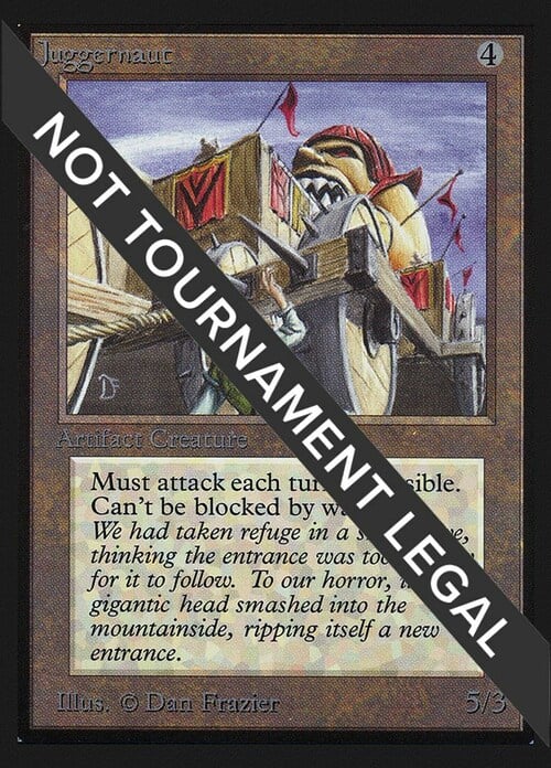 Juggernaut Card Front