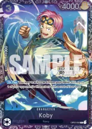 Koby · Treasure Cup OP02-098