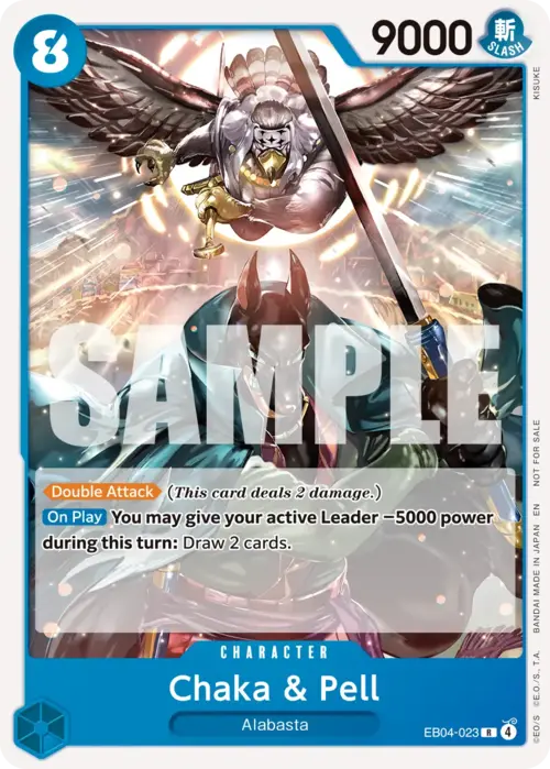Chaka & Pell Card Front
