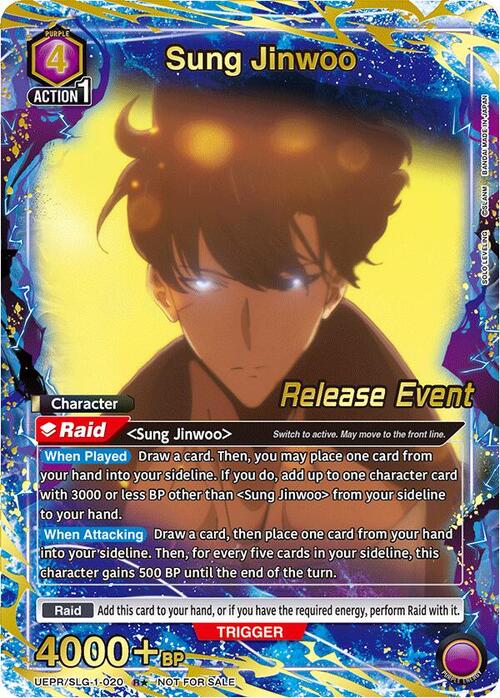 Sung Jinwoo Card Front
