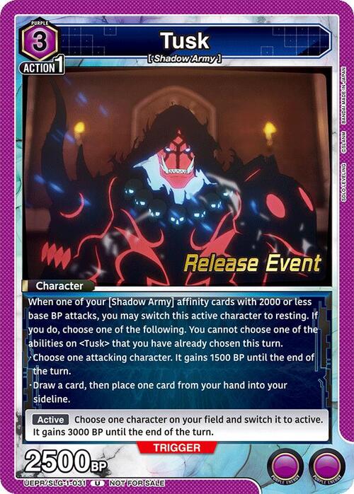Tusk Card Front