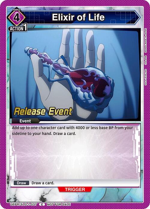 Elixir of Life Card Front
