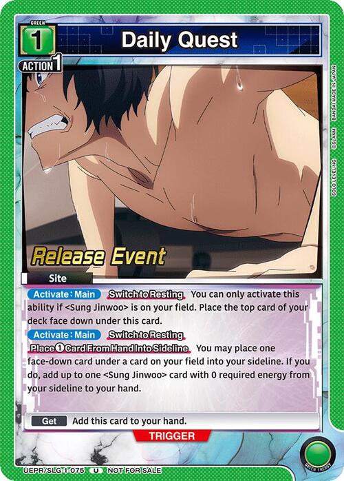 Daily Quest Frente