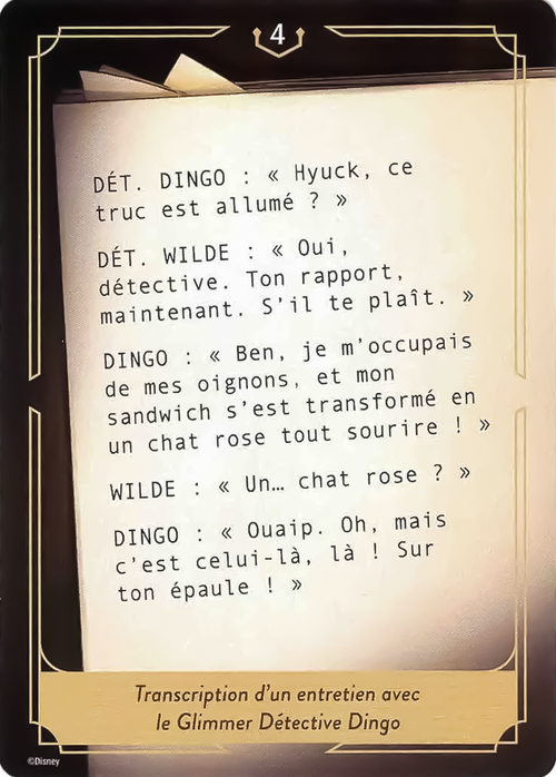 Whispers in the Well - Case Files Lore Card Card Front