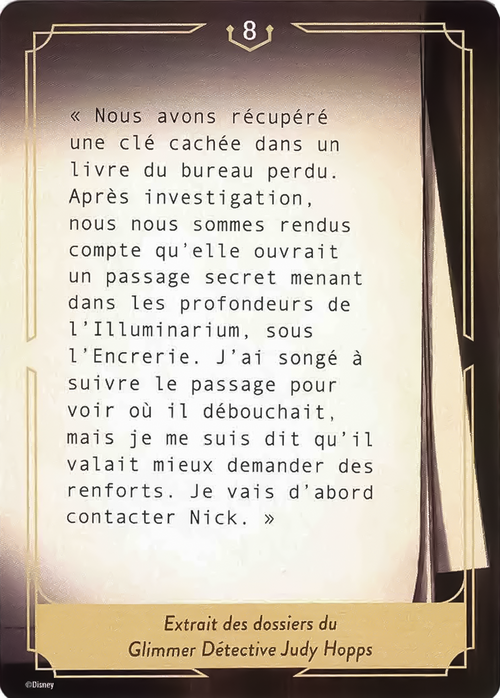 Whispers in the Well - Case Files Lore Card Card Front