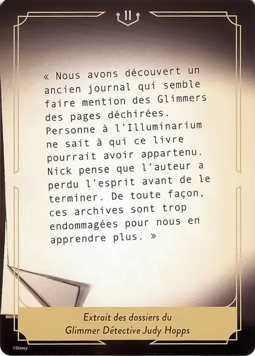 Whispers in the Well - Case Files Lore Card Card Front