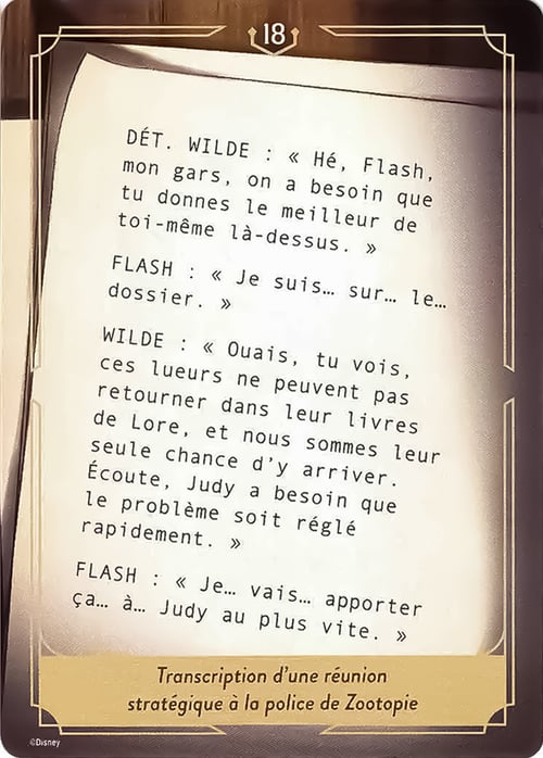 Whispers in the Well - Case Files Lore Card Card Front