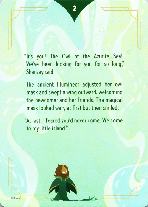Archazia's Island - Lore Puzzle Story Insert Card Front