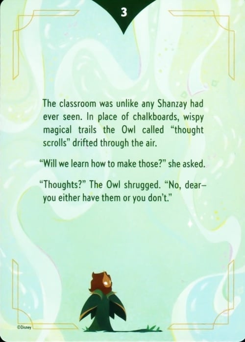 Archazia's Island - Lore Puzzle Story Insert Card Front