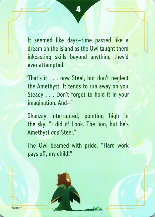 Archazia's Island - Lore Puzzle Story Insert Card Front