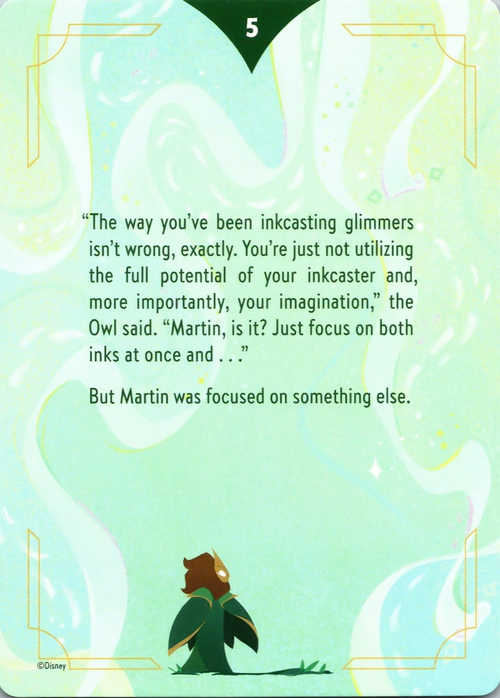 Archazia's Island - Lore Puzzle Story Insert Card Front