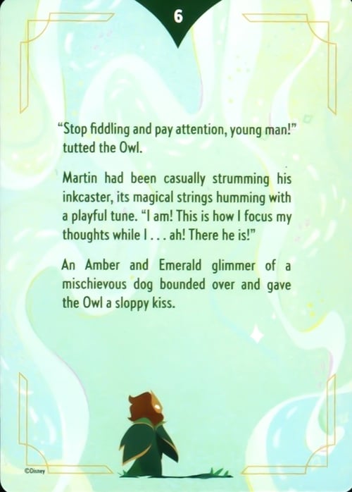 Archazia's Island - Lore Puzzle Story Insert Card Front