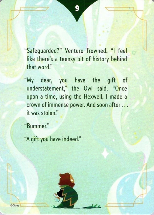 Archazia's Island - Lore Puzzle Story Insert Frente