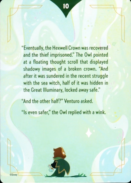 Archazia's Island - Lore Puzzle Story Insert Frente