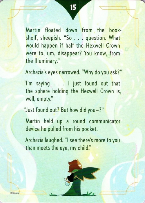 Archazia's Island - Lore Puzzle Story Insert Card Front
